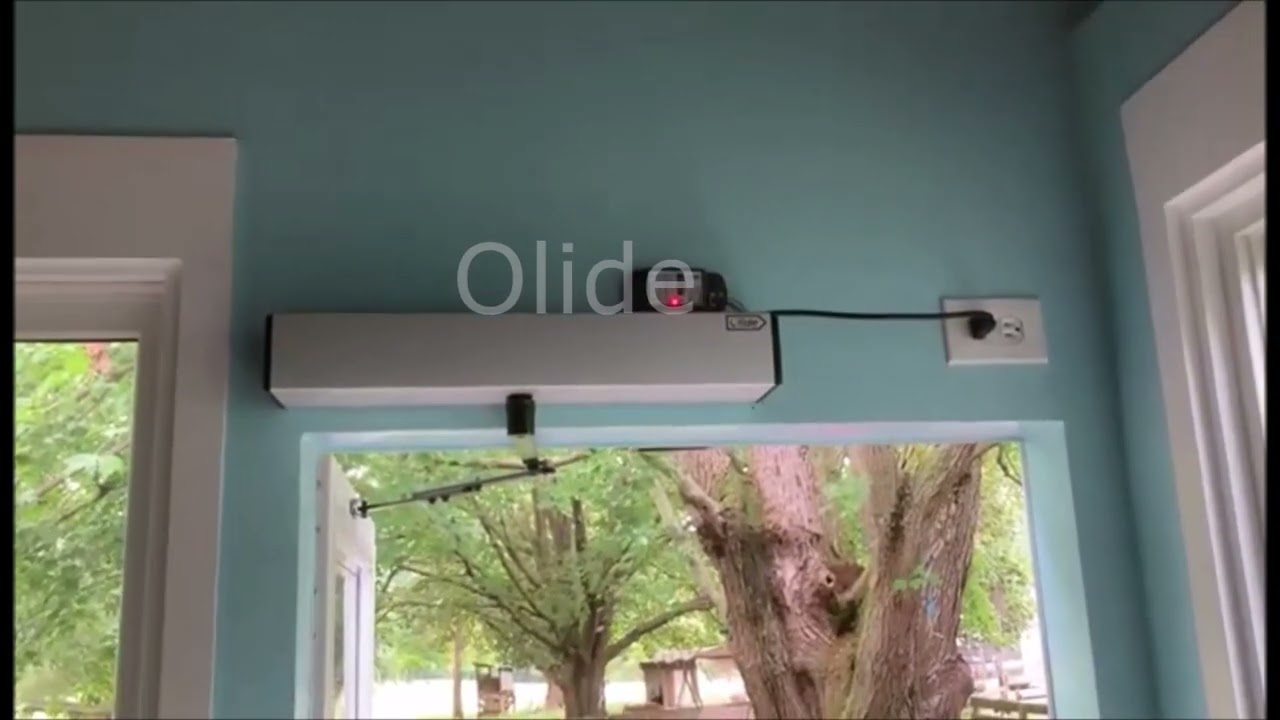 Smart Automatic Swing Door Opener Work with Wireless Touch Button
