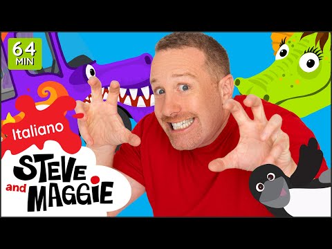 Steve and Maggie Italiano Le Migliori Storie per bambini del 2022 | Impara l'italiano