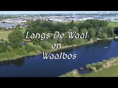Langs De Waal en Waalbos - Ridderkerk drone luchtopname 4K