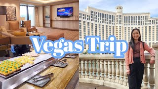 Vegas VLOG | Bougie Hotel Rooms | Eating Yummy Food