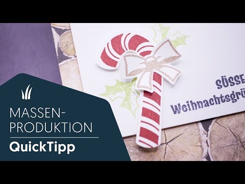 👍Massenproduktion mit dem Stamparatus von Stampin’ Up! - QuickTipp