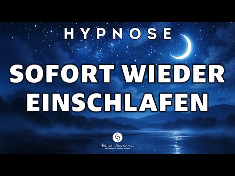 Aufgewacht? Schlafe binnen weniger Minuten wieder ein. TIEFSCHLAF-HYPNOSE | Extrem stark!