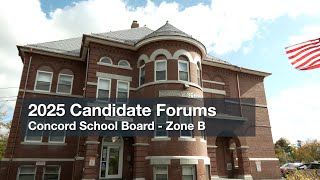 2025 Patch Candidate Forums  - School Board Zone B