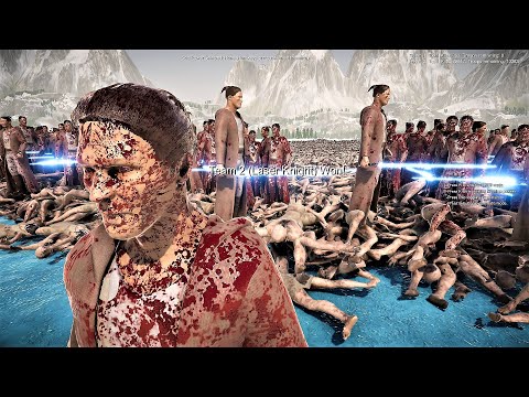 10,000 JEDI KNIGHTS ( LASER KNIGHTS ) vs 1 MILLION ZOMBIES | Ultimate Epic Battle Simulator 2 UEBS 2