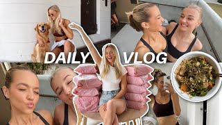 VLOG | day with my sister + Muscle Republic haul !!
