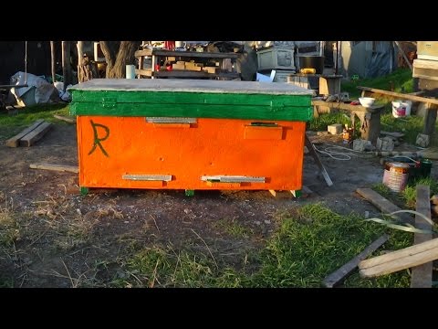 Реставрация и апгред улья на 30 рамок на пасике