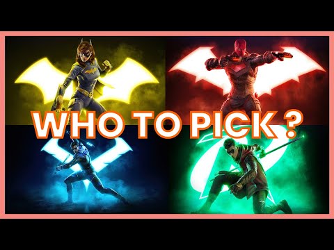 Gotham Knights Heroes Ability Skills- How To Pick Your Perfect Main! Gotham Knights Character Guide