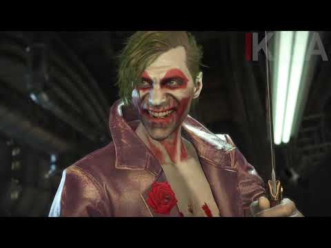 JOKER ALL MIRROR MATCH DIALOGUES & VICTORY ANIMATION WINNING POSE - INJUSTICE 2 2020
