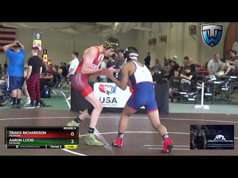 14U 114 Travis Richardson Michigan Vs Aaron Lucio Michigan