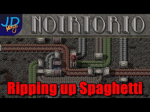 Ripping up Spaghetti ⚙️ NoirTorio Ep10 ⚙️  Factorio 1.0 Gameplay, Lets Play