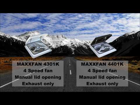 How to choose the right  Maxxair Maxxfan for your van build