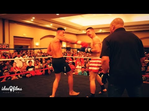 Nainoa Dung Vs Tony Gonzalez Man Up Stand Up Kickboxing Waipahu Hawaii Filcom Center 2017 HD version