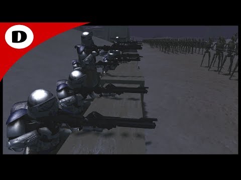 ELITE 501st CLONE REGIMENT ~ Droid Ambush - Men of War Star Wars Mod