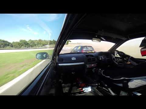 Donington first lap Ktec Clio 182