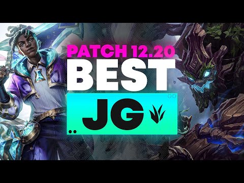 The BEST Junglers For All Ranks On Patch 12.21! | Season 12 Tier List League of Legends