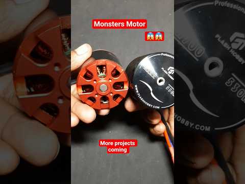 Monster Brushless Dc Motors | Outrunner Helicopter Bldc Motor #bldcmotor #ytshorts #shorts