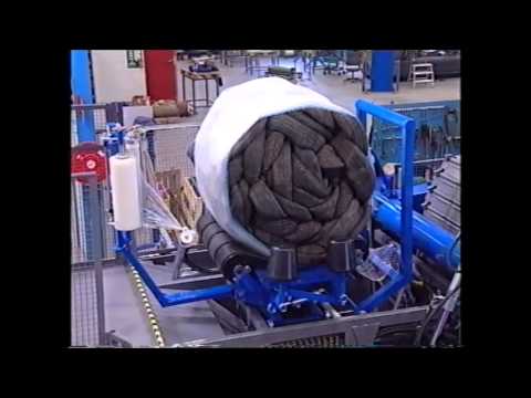 Flexus Balasystem - More than 100 tires in one bale.