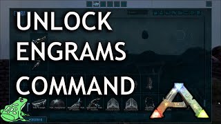 Unlock All Engrams Ark Console Command Ark Survival Evolved Cheats