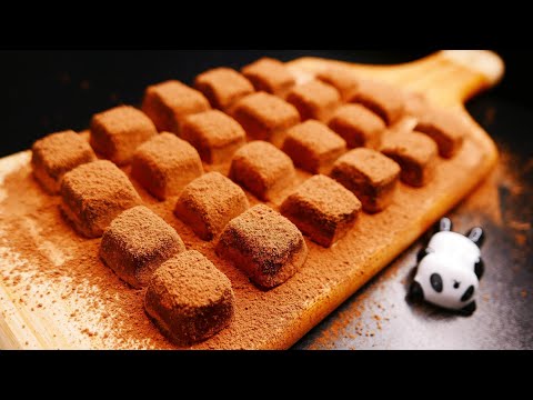 Condensed Milk Chocolate Truffles Easy Recipe [2 Ingredients] | Jacqueline Tiu