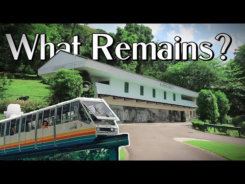 What Remains of the Old Sentosa Monorail?