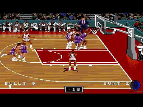 NBA Pro Basketball 94 Bulls vs Suns - Super Nintendo SNES
