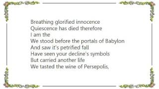 Celtic Frost - Rex Irae Requiem Lyrics