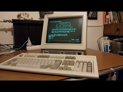 IBM3151 connected to an IBM4361 mainframe @livingcomputers museum