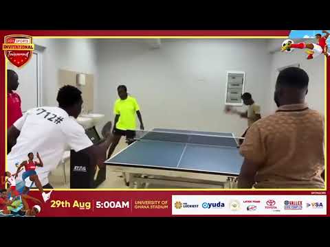 Table tennis is also heating up as participating companies battle it out at JoySports Invitational