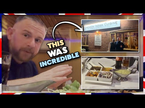 American In England: FIRST British Indian Cuisine | LIFE CHANGING!