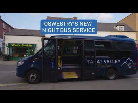 The Oswestry Night Bus Service - Every Friday & Saturday