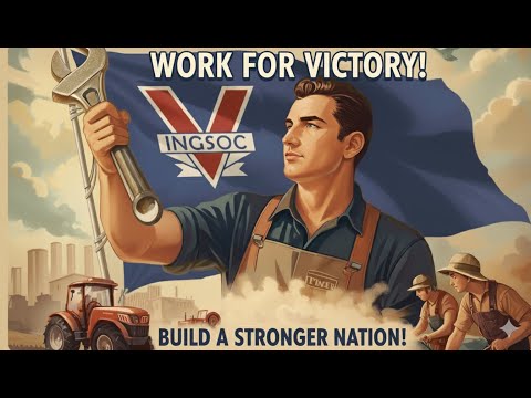 Oceania Anthem before Big Brother (30 years before 1984)