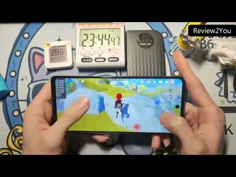 Motorola Edge S30 (Moto G200 5G) Genshin Impact FPS + Temperature Test! 2 hour of gameplay (CN Subs)