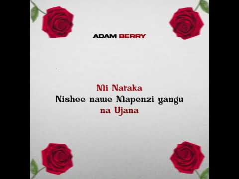 Adam Berry - MI NATAKA ( Official lyrics Video)