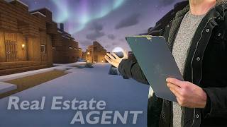 Friendly Minecraft Real Estate Agent House Shopping | ASMR Roleplay