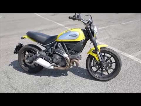 Ducati Scrambler Icon - Start up and Sound Video