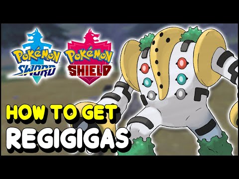 Pokemon Sword & Shield How to get SECRET LVL 100 REGIGIGAS (The Crown Tundra DLC)