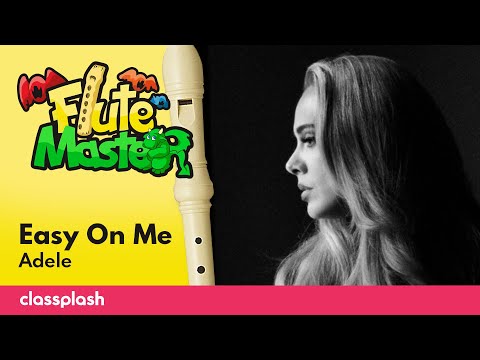 Easy on me - Adele | Recorder Lesson by Flute Master