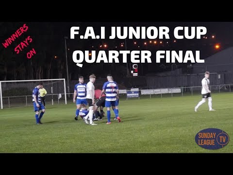 CUP DAY |  WINNER STAYS ON!!! | Quarter Final of F.A.I Junior Cup |  Tramore fc vs ST. Josephs