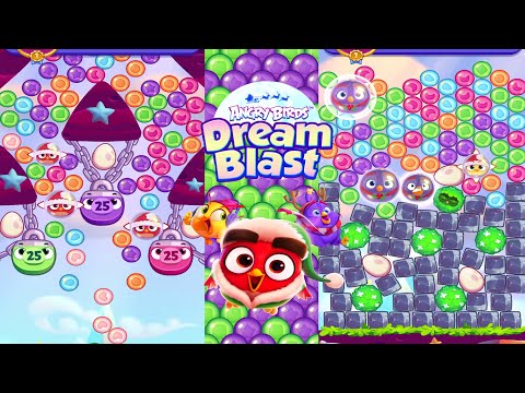 ANGRY BIRDS Dream Blast / Walkthrough and Gameplay / Part 28 / Levels 83 - 85