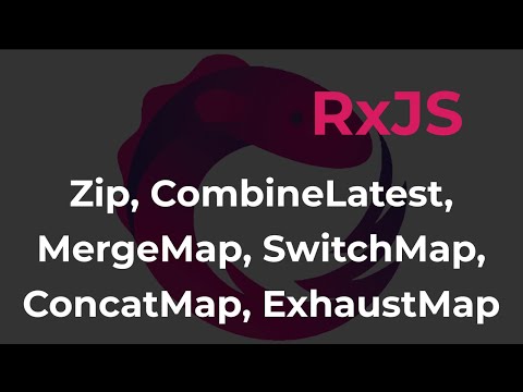 RxJs. Операторы Zip, CombineLatest, MergeMap, SwitchMap, ConcatMap, ExhaustMap.