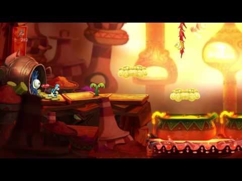 Rayman Legends - Back to Origins: Gourmand Land 100% Walkthrough