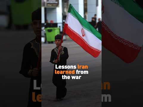 Lessons Iran learned from the war