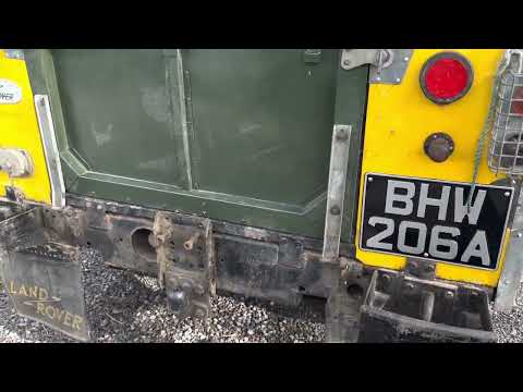 1963 Land Rover Series IIA 88 March 2023 Auction