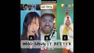 Download lagu LA LA LA LAVA CHI CHI CHI CHIKEN 🎤 #duet #singing #cover #viral #singer #shorts mp3