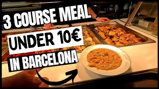 TRAVEL & EAT CHEAP IN BARCELONA 🇪🇸  | City Walk