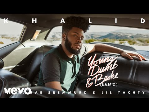 Khalid - Young Dumb & Broke ft. Rae Sremmurd & Lil Yachty (Remix) (Official Audio)