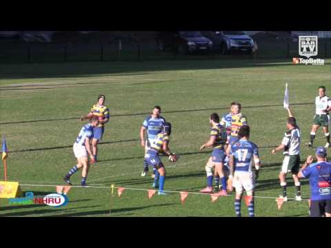 2016 NHRU Round 16 Premier 1 Highlights - Hamilton Hawks v Wanderers