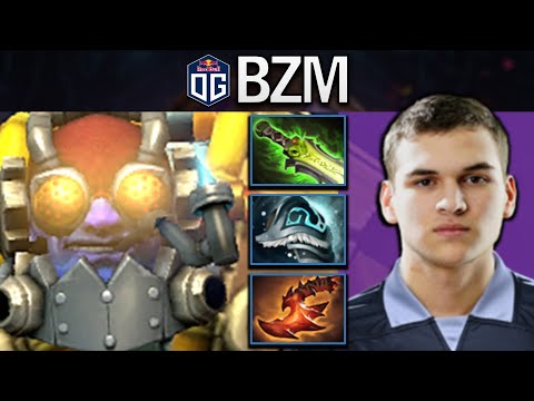 TI13 - Tinker Dota 2 Gameplay OG.BZM with Ethereal and Shivas Guard - Lima Major
