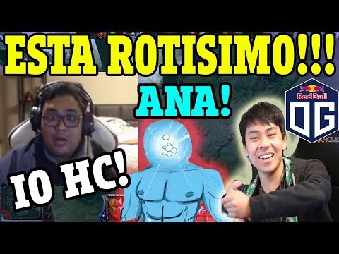 IMPRESIONADO!! SMASH se SORPRENDE del IO CARRY de ANA!!| OG VS NEWBEE el NUEVO RIVAL de INFAMOUS!