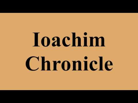 Ioachim Chronicle